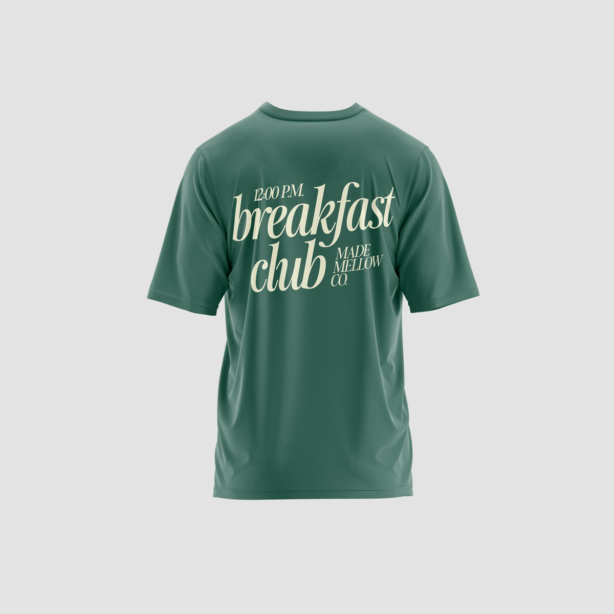 Breakfast club t-shirt - green/yellow